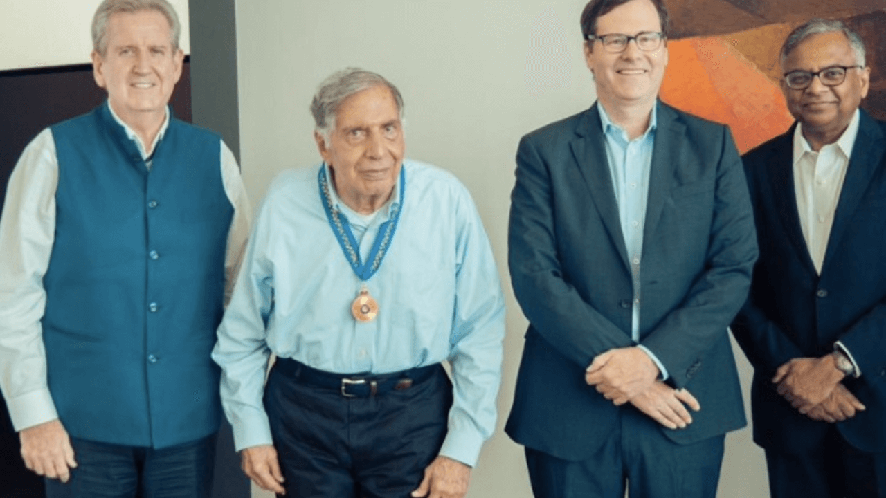 Ratan Tata Receives the Order of Australia, the Highest Civil Honour of the Country