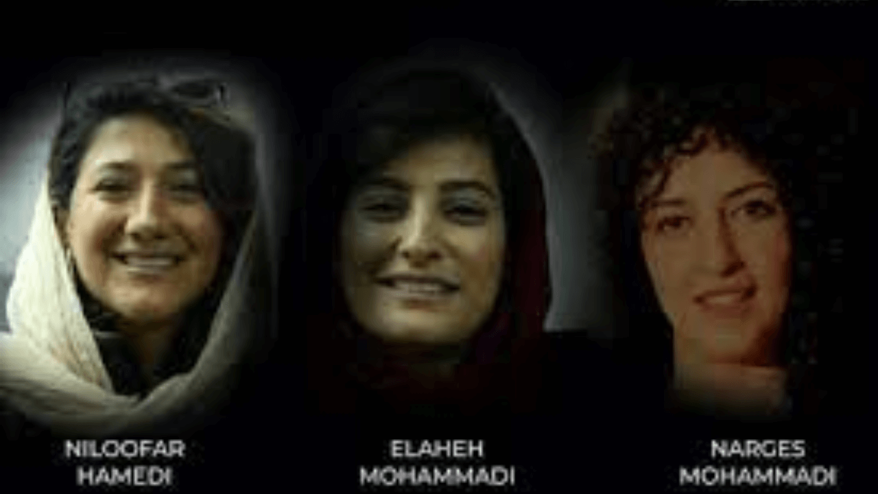 Three Imprisoned Iranian female journalists win top UN Prize