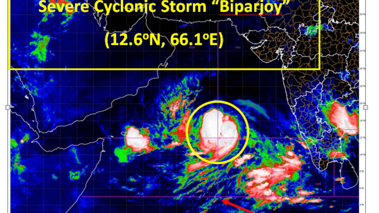 Cyclone Biparjoy over Arabian Sea will Delay the Monsoon Onset