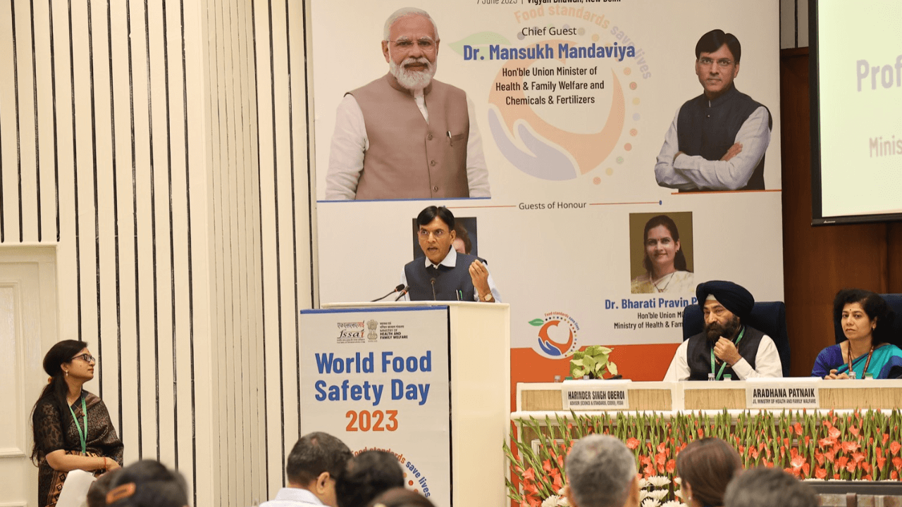 Dr. Mandaviya Unveiled 5th State Food Safety Index (SFSI) on World Food Safety Day