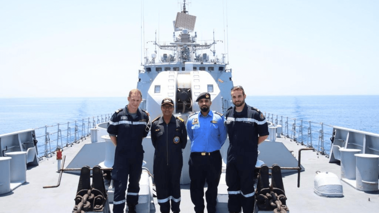 First Edition of India-France-UAE Trilateral Maritime Exercise Took Place in the Gulf of Oman