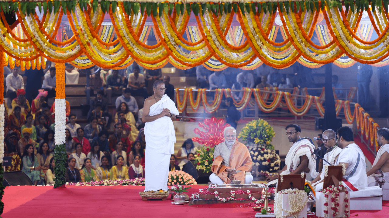 PM Narendra Modi Inaugurated International Exhibition-cum-Convention Centre - ‘Bharat Mandapam’ at Pragati Maidan, New Delhi