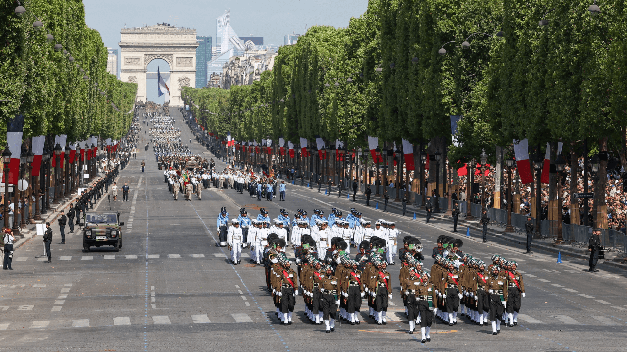 PM Narendra Modi attended France's Bastille Day Parade as Chief Guest