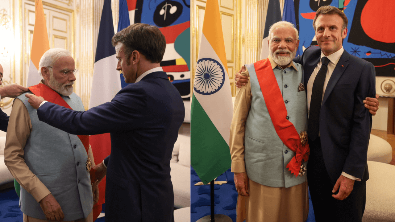 PM Narendra Modi gets France’s Highest Award and Attended Bastille Day Parade as Chief Guest