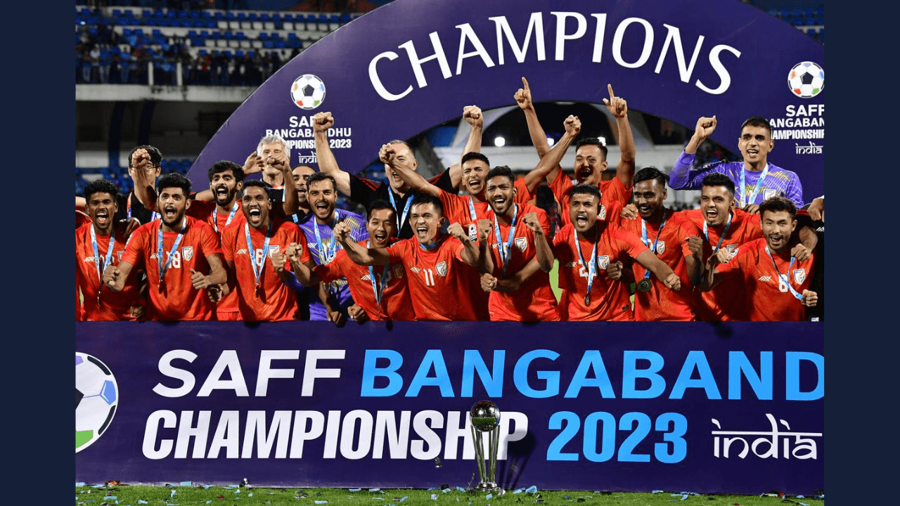 India Claims SAFF Championship 2023 Title in Thrilling Penalty Shootout