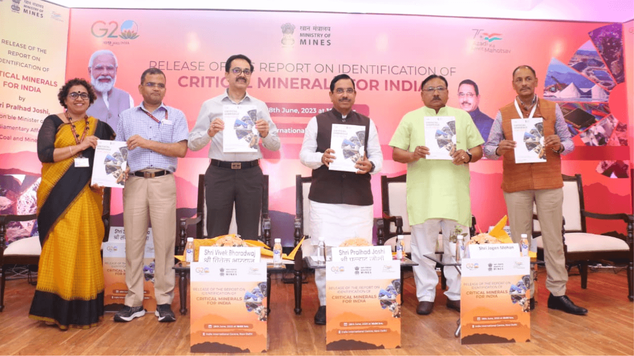 Union Minister Pralhad Joshi Unveiled India’s First-Ever List of “Critical Minerals for India”